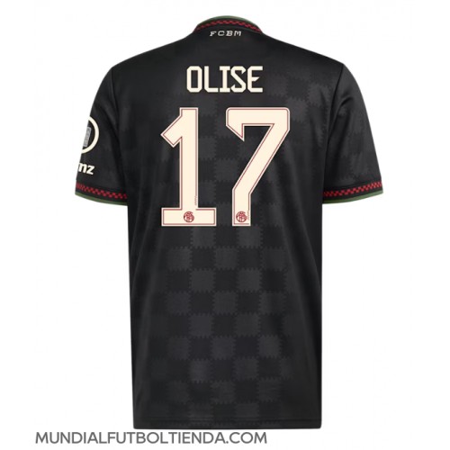 Camiseta Bayern Munich Michael Olise #17 Tercera Equipación Replica 2025-26 mangas cortas